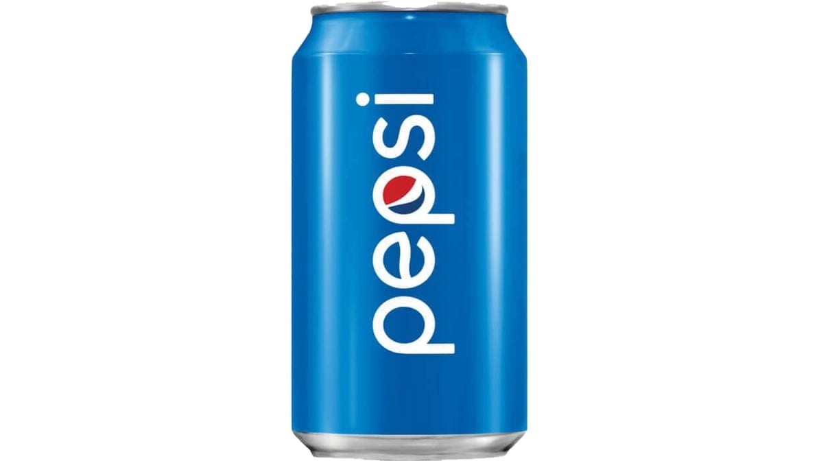 Pepsi 12oz Can.