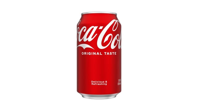 Coca Cola 12oz Can.