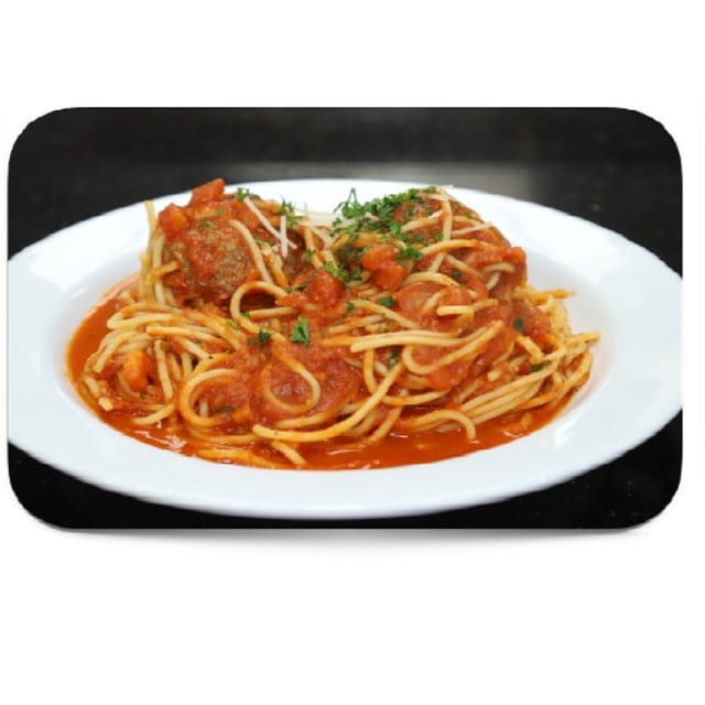 Spaghetti With Meatballs.
