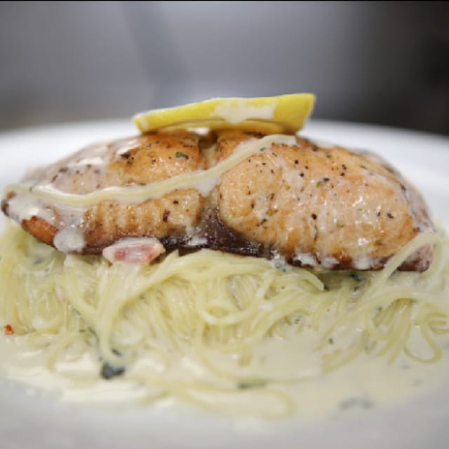 #7 Salmon Saporito Al Limone.