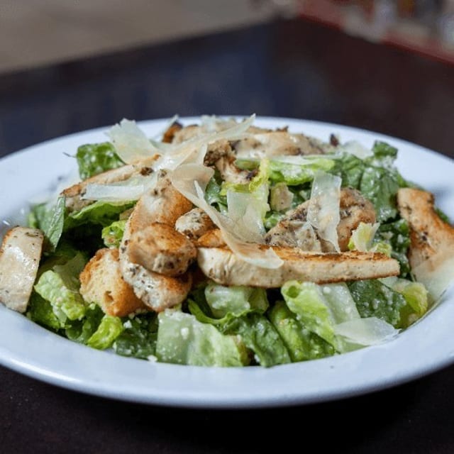 Chicken Caesar Salad.
